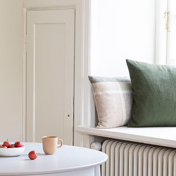 Manhattan cushion cover, bottle green, ELVANG