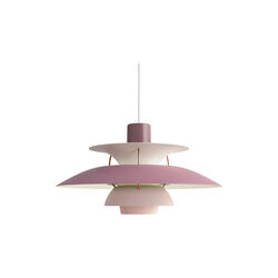 PH 5 Pendelleuchte, rosa, Louis Poulsen