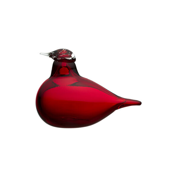 Birds by Toikka Zwergseeschwalbe cranberry, Iittala