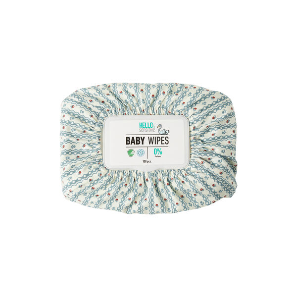 Wet Wipe Cover, floral stripe, MarMar Copenhagen