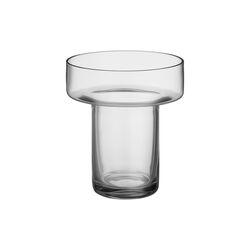 Mittsommer Hornklee Mini-Vase 8,8 cm, grau, Orrefors