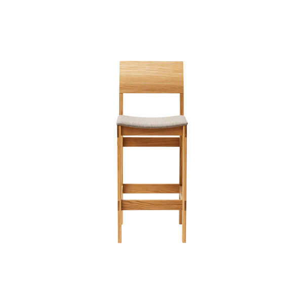 Sonder Bar Chair 65, oiled oak/Hallingdal 0227, Form & Refine