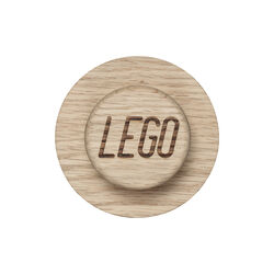 LEGO® 1x1 Wall Hanger Set, soap treated oak, Room Copenhagen