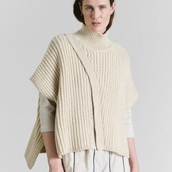 Nitto hochgeschlossene Bluse, ivory, BITTE KAI RAND