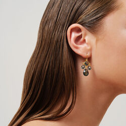 Olivia Chandelier-Ohrringe, mitternachtsblau, Julie Sandlau