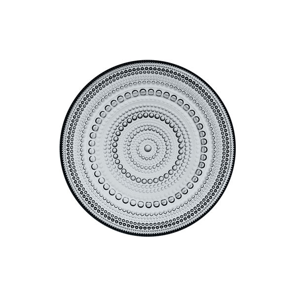 Kastehelmi Teller &Oslash; 17 cm, gr&aring;, Iittala