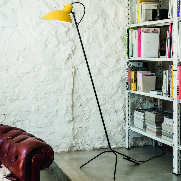 VV Cinquanta Floor Lamp, yellow/black VV Cinquanta Floor Lamp, yellow/black, Astep