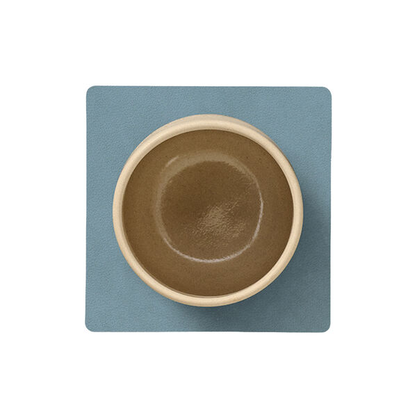 Nupo glass mat Square, light blue, LIND DNA