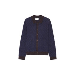 Thor Polo Cardigan, deef truffle, NN.07
