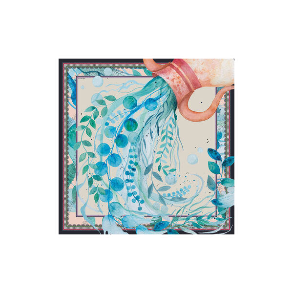 AQUARIUS Silk Scarf, Bella Ballou
