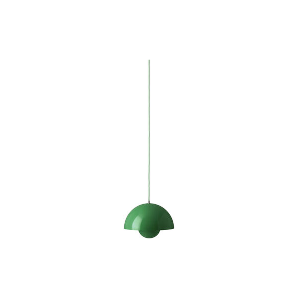 Flowerpot VP7 Pendant, signal green, &Tradition
