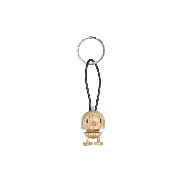 Classic Bumble Keychain, oak, Hoptimist