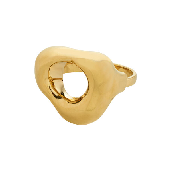 FREE ring, gold plated, Pilgrim