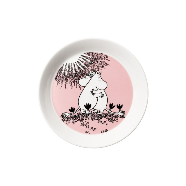 Mumin Teller- und Becher-Set Liebe, Moomin Arabia