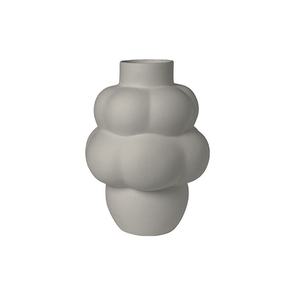 Balloon vase 04, sanded grey, Louise Roe