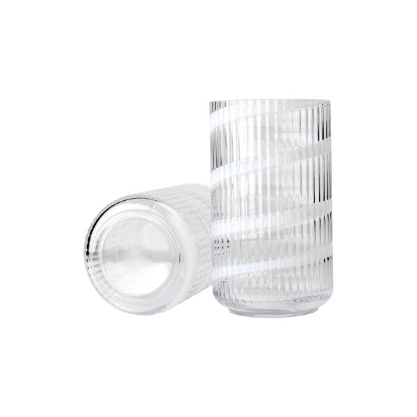 Lyngby Vase, swirl white, Lyngby Porcel&aelig;n