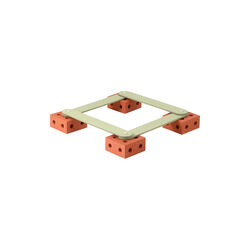 Balance Track, burnt orange/dusty green, MODU