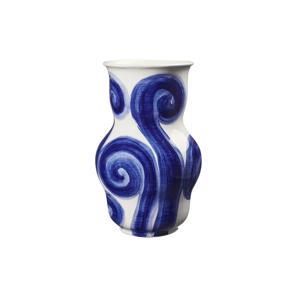 Tulle Vase, blau, K&auml;hler