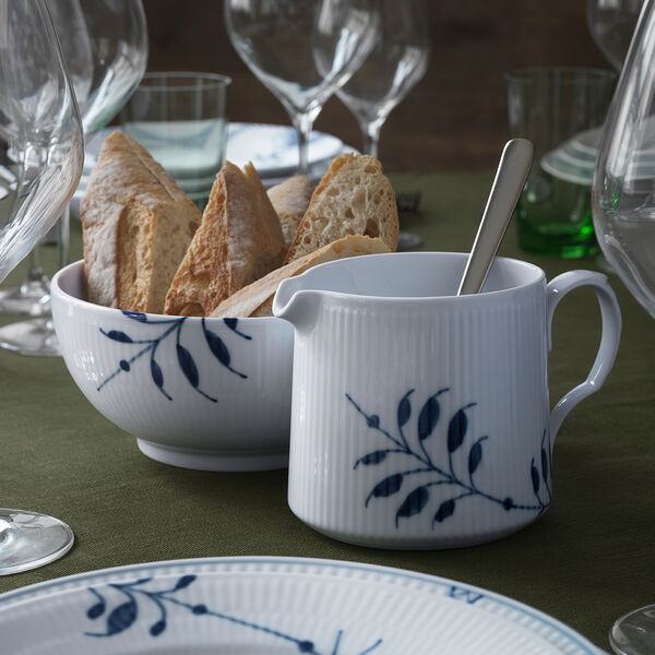 Blaue gerippte Mega-Kanne 70 cl, Royal Copenhagen