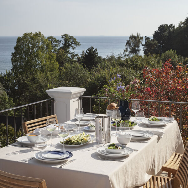 KOPPEL ovale Servierplatte 23 cm, wei&szlig;, Georg Jensen