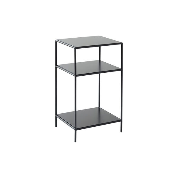 Nightstand, black, Abstracta® System