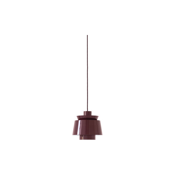 Utzon JU1 P Pendant, dark burgundy, &Tradition