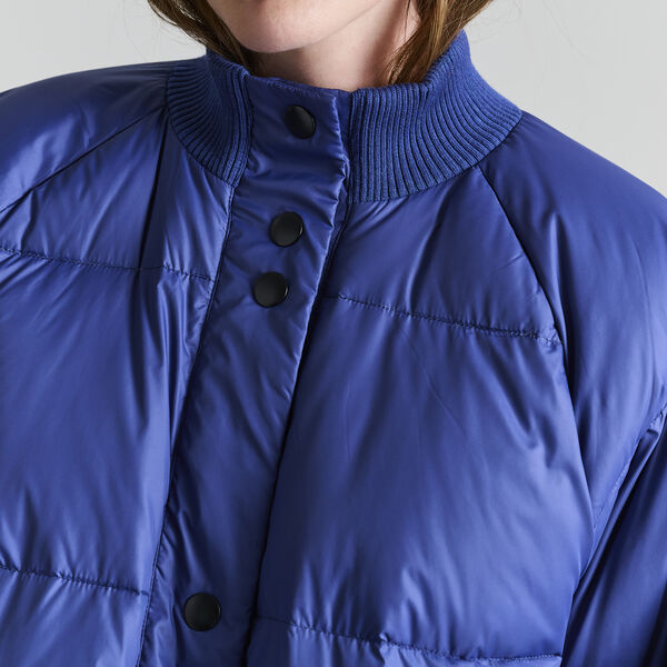 Feather down Coat with Buttons, twilight blue, BITTE KAI RAND