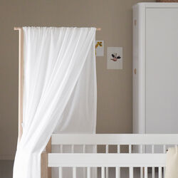Wood Mini+ Bed Canopy, white, Oliver Furniture