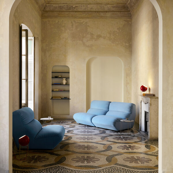 Hi Lo Sofa Configuration A, Gentle 0733, &Tradition