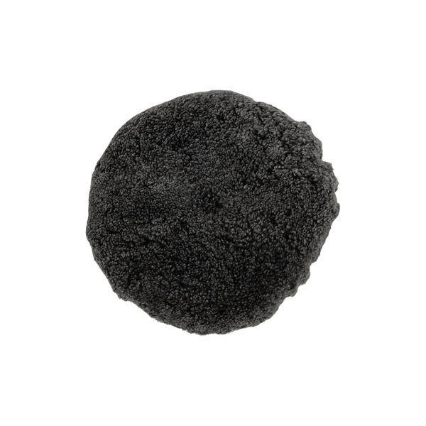 Neuseel&auml;ndisches kurzhaariges und gelocktes Lammfellkissen, graphite, NATURES Collection