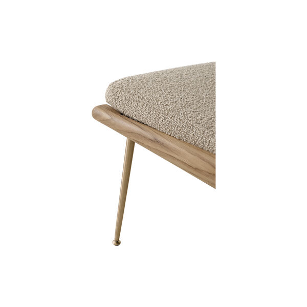 Boomerang HM1 Lounge Chair, Karakorum 003/oiled oak, &Tradition