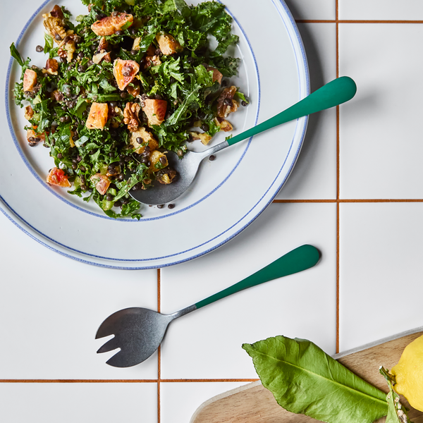 NVServ Salatbesteck, gr&uuml;n, Nicolas Vah&eacute;