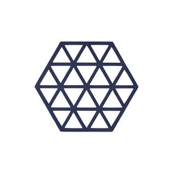 Triangles Trivet, midnight, Zone Denmark