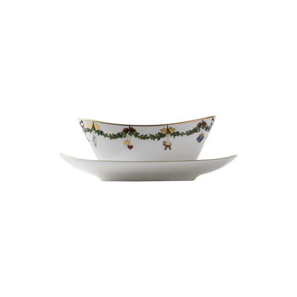 Star Fluted Christmas Sauciere, Royal Copenhagen