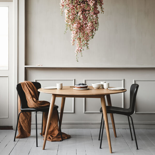 PLAYdinner Round Esstisch mit Auszug, geölte Eiche PLAYdinner Round Esstisch mit Auszug, geölte Eiche, Bruunmunch Furniture