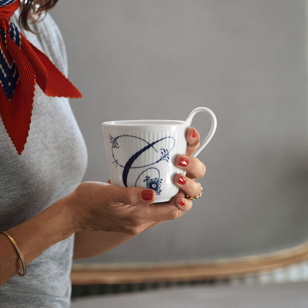 Alphabet Tasse C, Royal Copenhagen