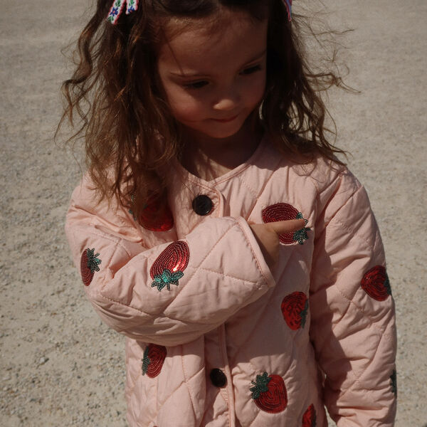 Flora Jacke, strawberry, Konges Sl&oslash;jd