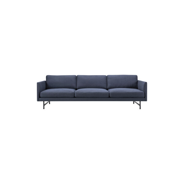 5623 Calmo 80 3-Sitzer-Sofa, m&oslash;rkebl&aring;/sort, Fredericia Furniture