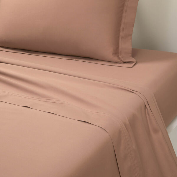 Triomphe Flat Sheet, sienna, Yves Delorme