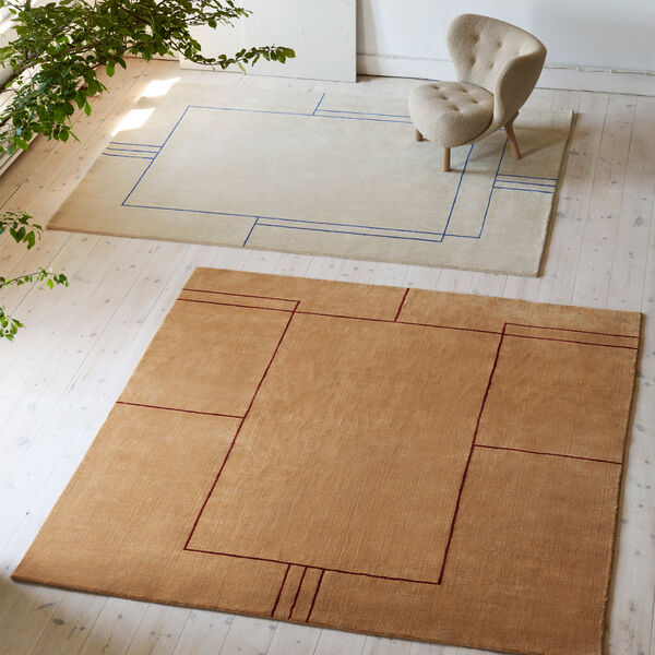 Cruise AP12 Rug, bombay golden brown, &Tradition