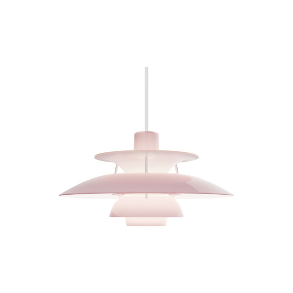 PH 5 320 Opal Pendant, opal pale rose, Louis Poulsen