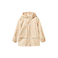 Rainwear Ollo jacke, flowers and seashells, Wheat