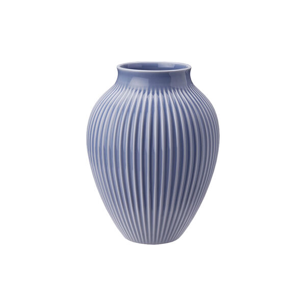Knabstrup Vase Ripple, Lavendel, Knabstrup Keramik