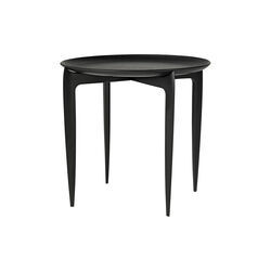 Tray table Beistelltisch, black, Jubil&auml;umsausgabe, Fritz Hansen