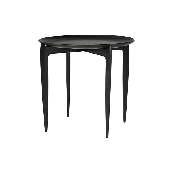 Tray table Beistelltisch, black, Jubil&auml;umsausgabe, Fritz Hansen