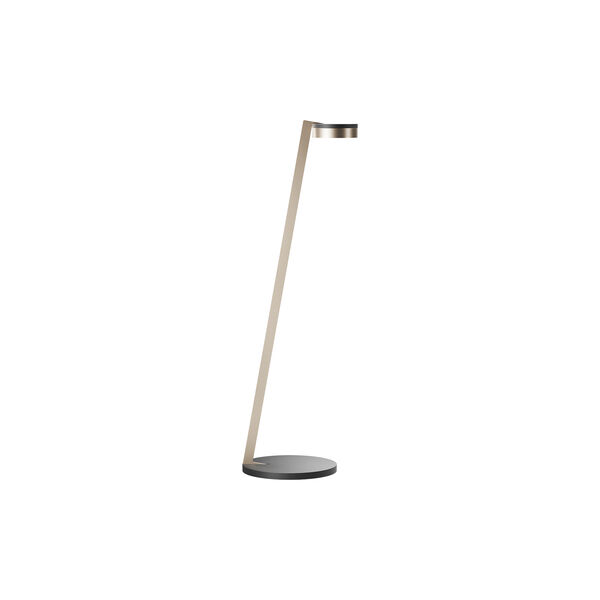 BLADE F1 SLIM Floor Lamp, matt black/satin gold, LIGHT-POINT
