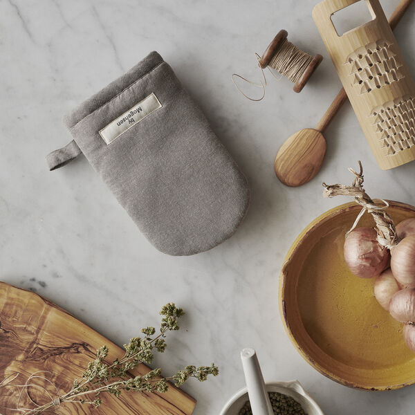Oven Glove 2 pcs, kaki, By Mogensen