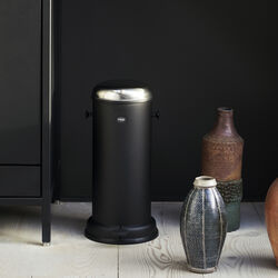 Vipp16 Treteimer, schwarz, Vipp