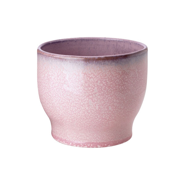 Blumentopf, rosa, Knabstrup Keramik