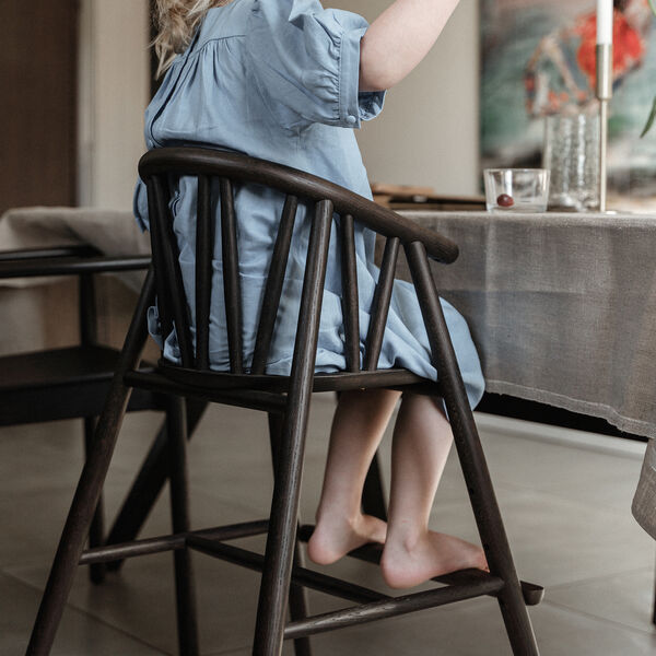 Saga Hochstuhl, ger&auml;ucherte eiche, OAKLINGS